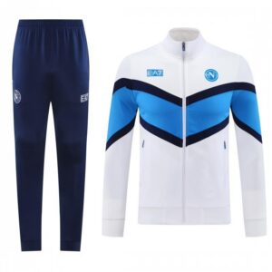 Napoli white full zip 25/26