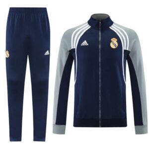 Real Madrid grey nevy full zip 25/26
