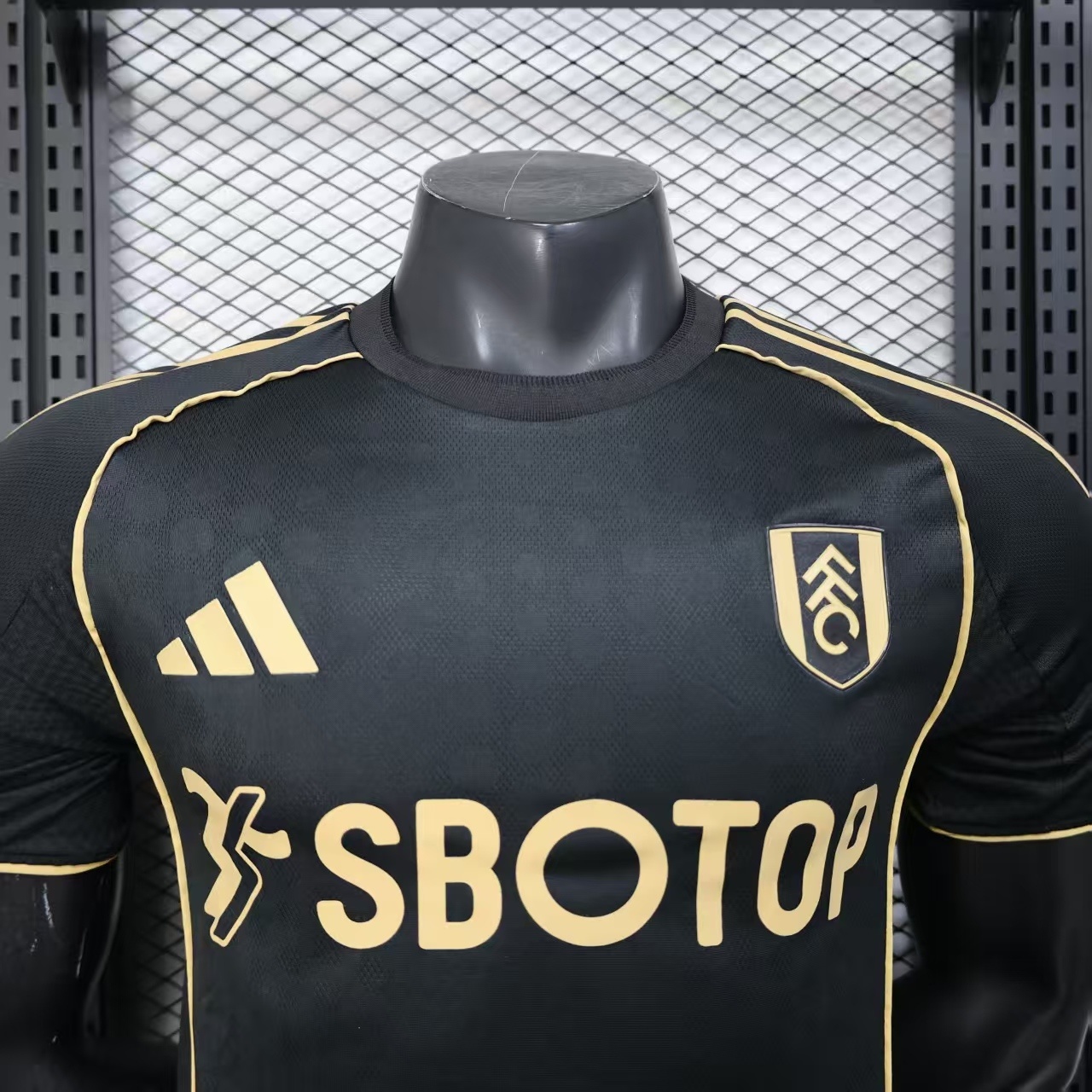 Fulham third black soccer 25/26 – Image 4