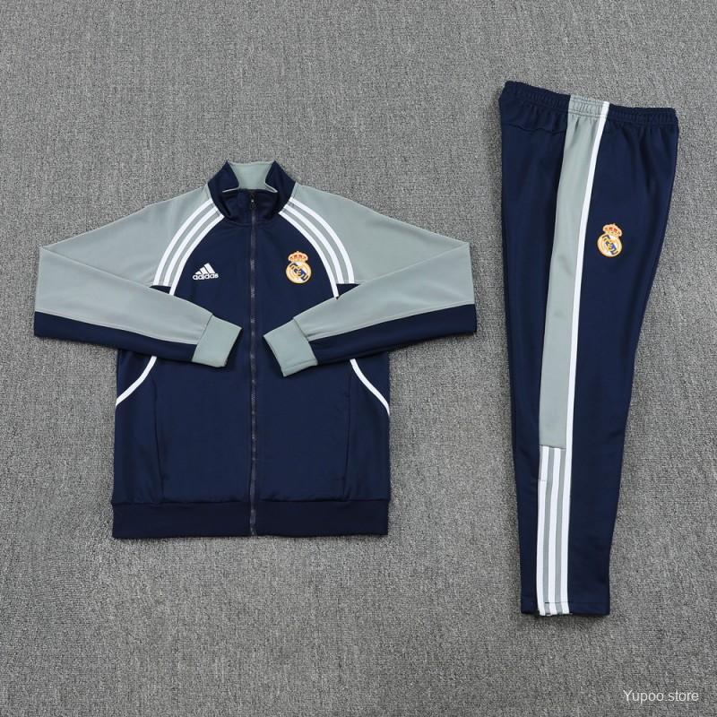 Real Madrid grey nevy full zip 25/26 – Image 4