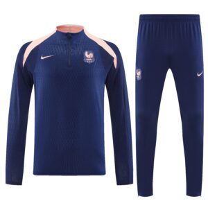 France blue pink half zip 26