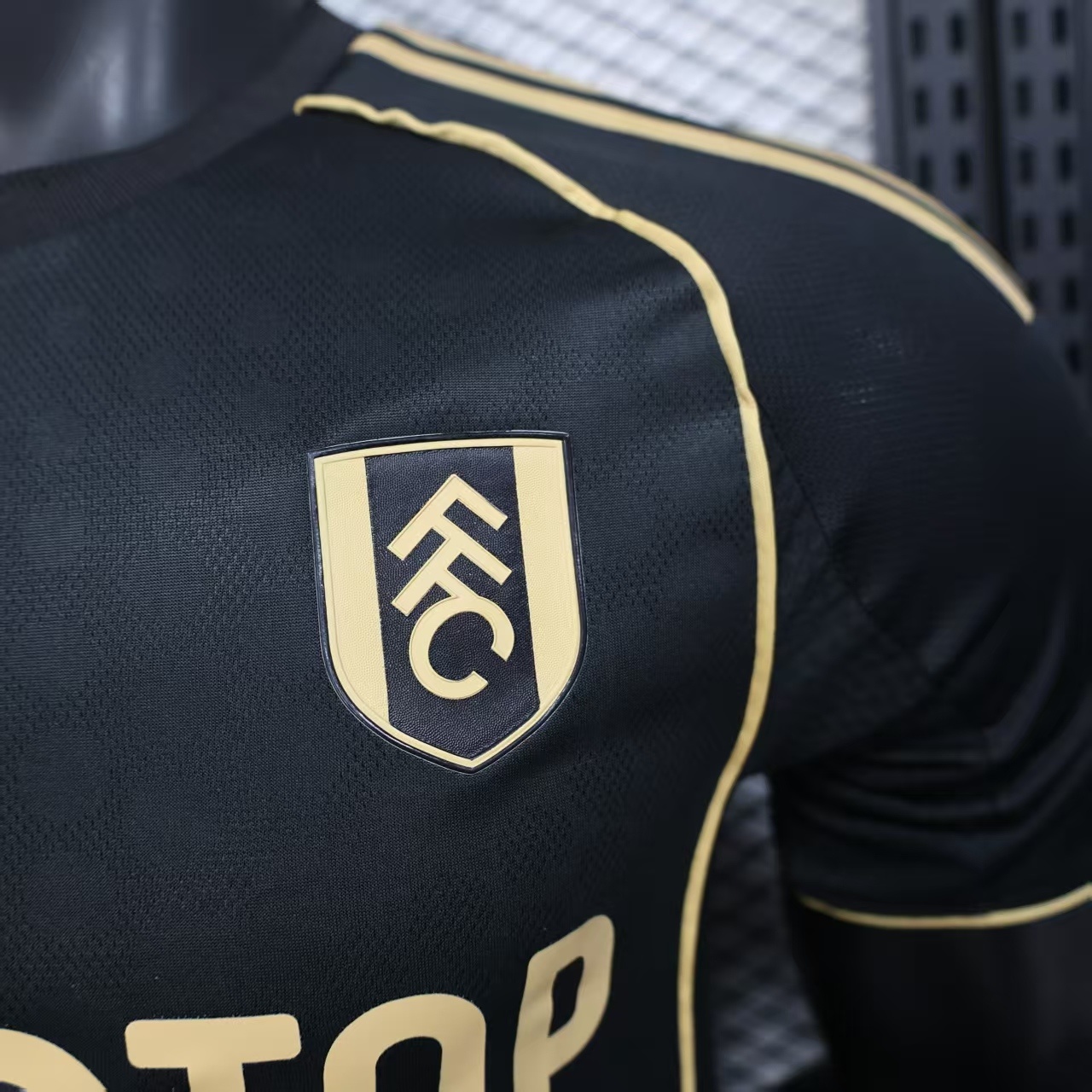 Fulham third black soccer 25/26 – Image 3