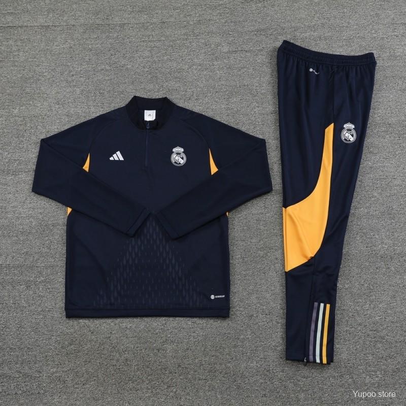 Real Madrid Royal blue half zip 25/26 – Image 3