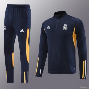 Real Madrid Royal blue half zip 25/26