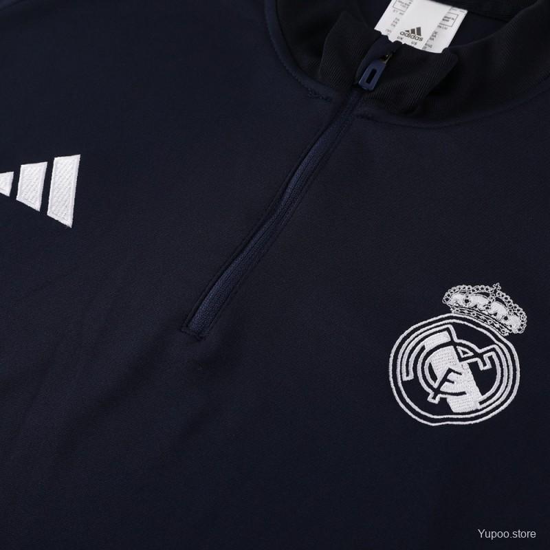 Real Madrid Royal blue half zip 25/26 – Image 5